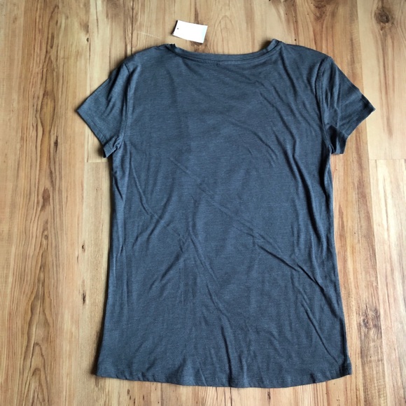 NEW DISNEY Lilo & Stitch Tee Shirt Gray Medium Juniors - Picture 7 of 16